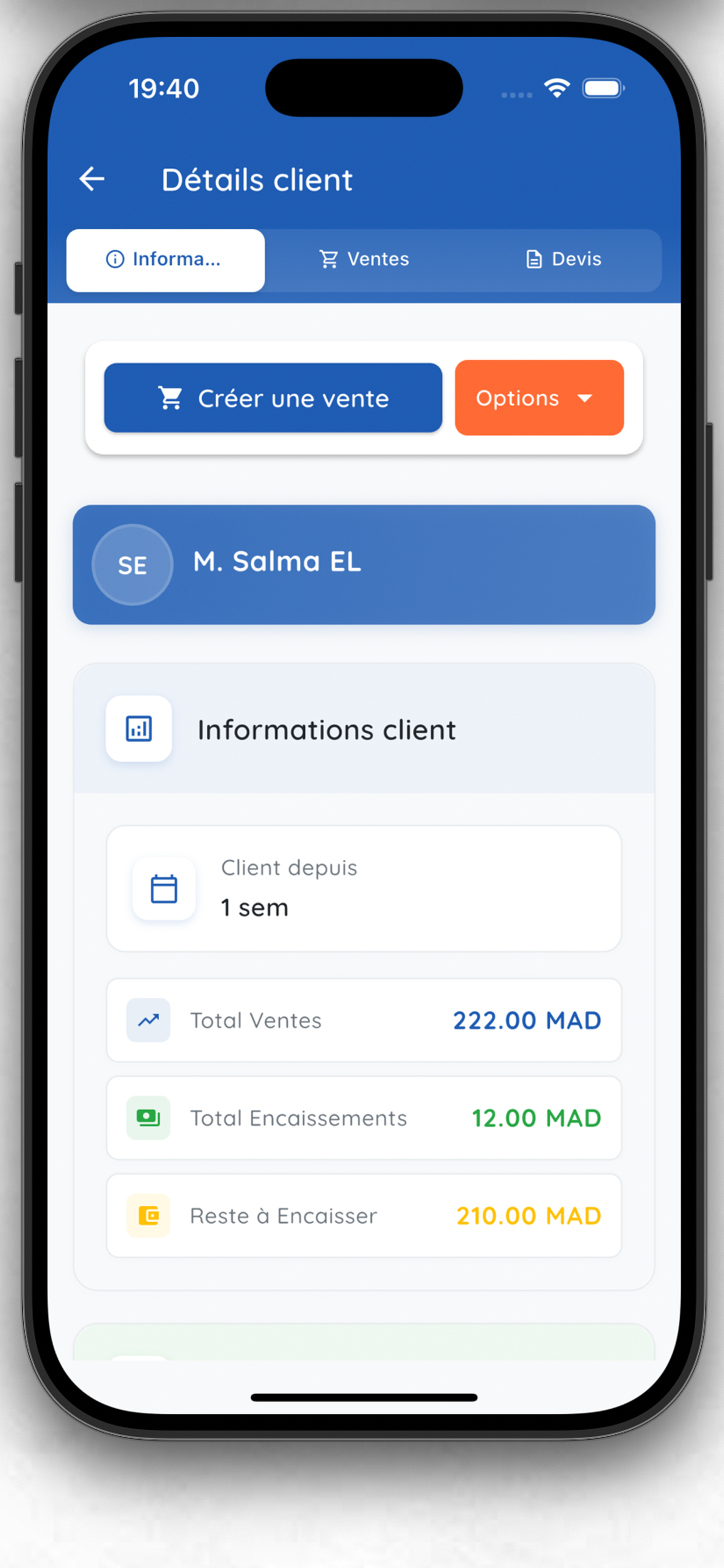 OpticWizard: Gestion Optique