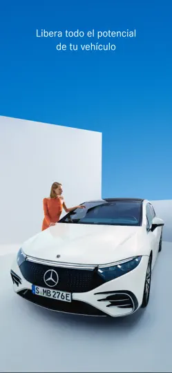 Captura de pantalla de Mercedes-Benz en iPhone 2