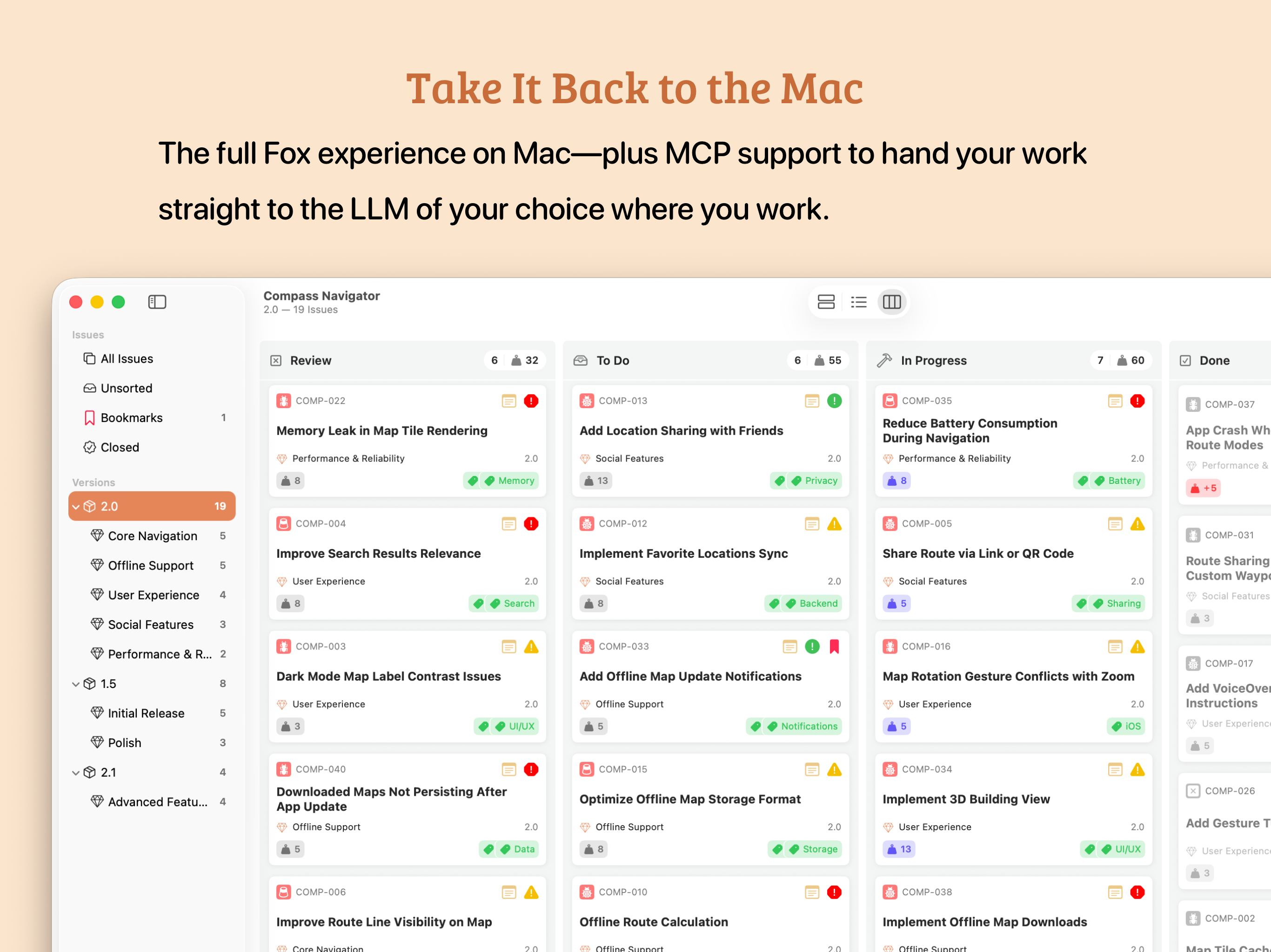 Fox Issue & Project Tracking