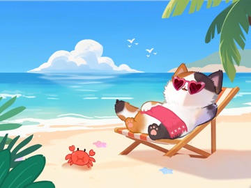 Purrrfect Spa- Cat ASMR iPad screenshot