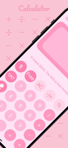 Girl Math Calculator Screenshot 2 of 3