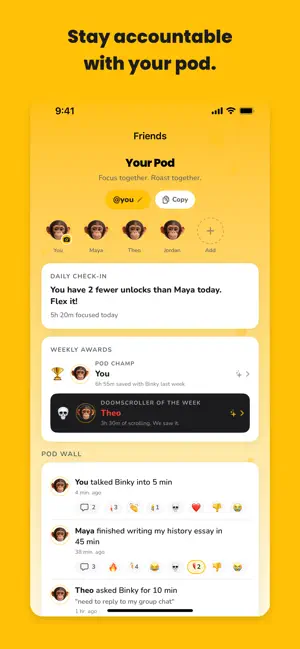 Binky Block: Focus & Study screenshot 4