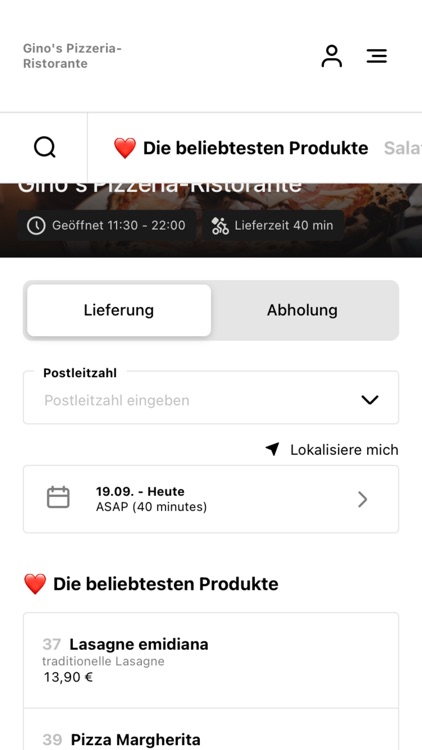 Gino's Pizzeria-Ristorante