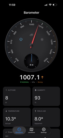 Barometer & Altimeter Pro Screenshot 2 of 9
