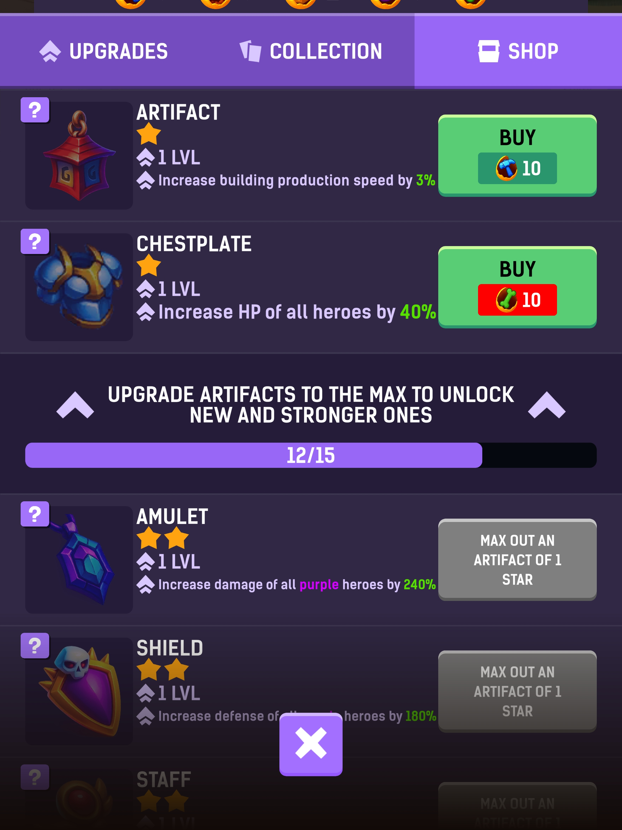 Clash of Eggs: idle RPG screenshot 16