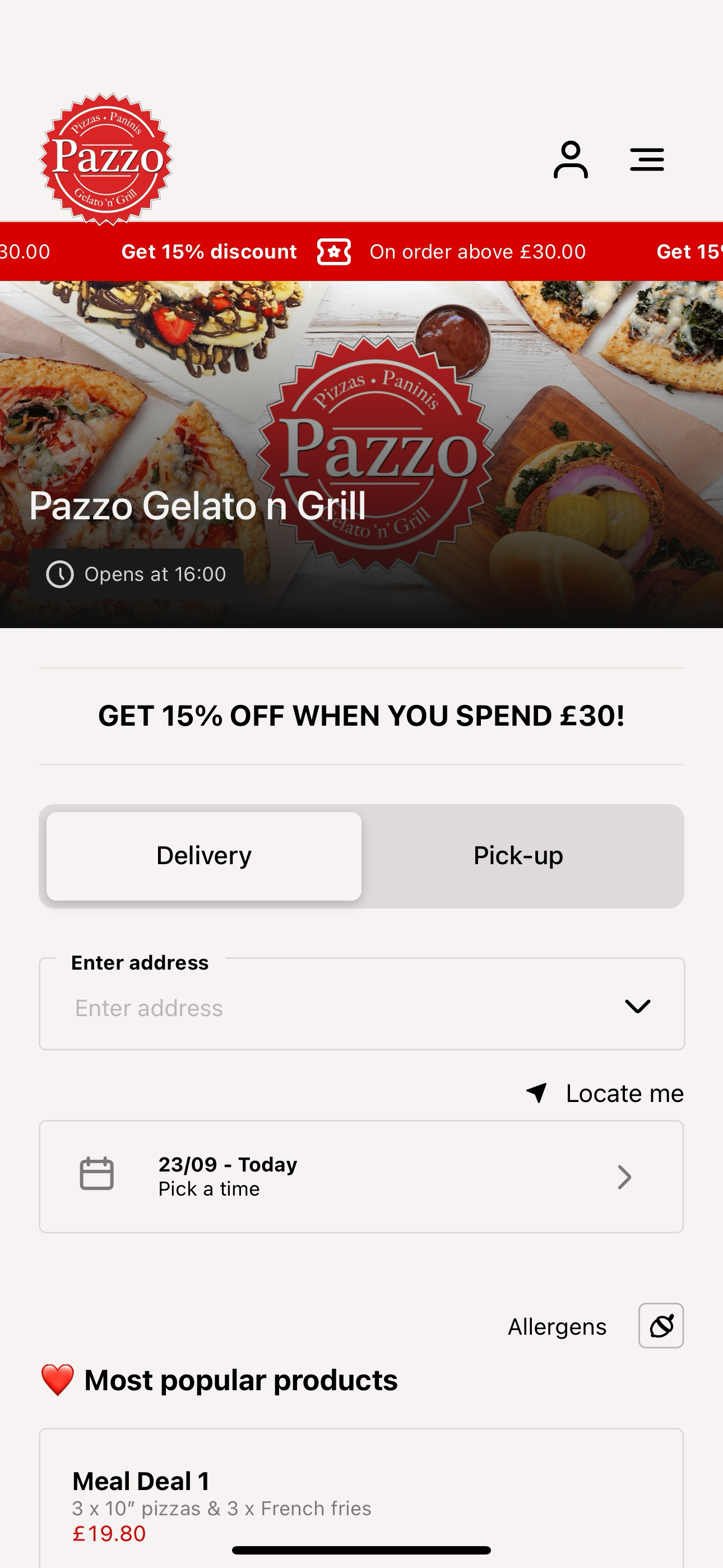Pazzo Gelato 'n' Grill screenshot 3