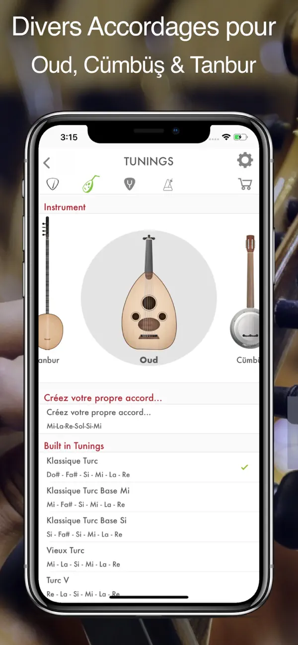 Screenshot #2 pour Accordeur de Oud