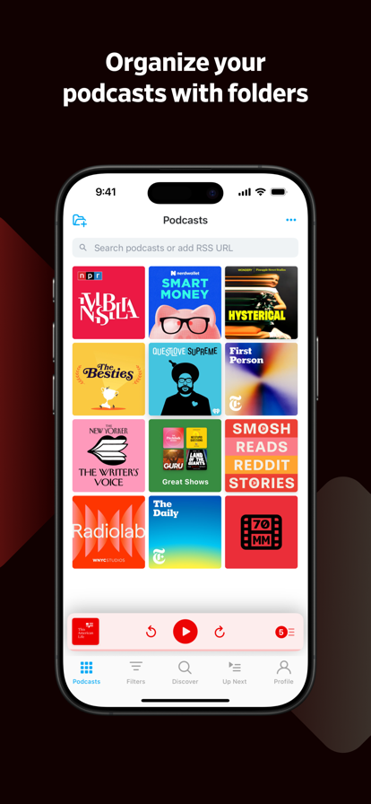 Pocket Casts: Podcast Player Screenshots