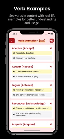 Learn Spanish: Verb Forms Screenshot 3 of 10