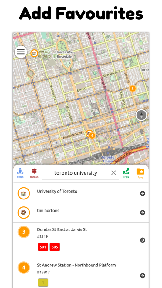 #6. GTA Transit - Toronto TTC + (iOS) De: Bhanu Munjal