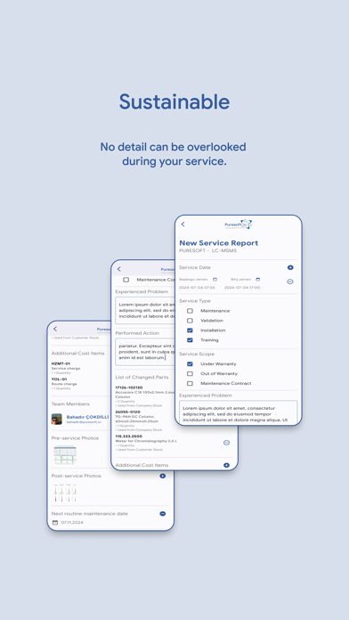 Screenshot 4 of PureField - Service Management App