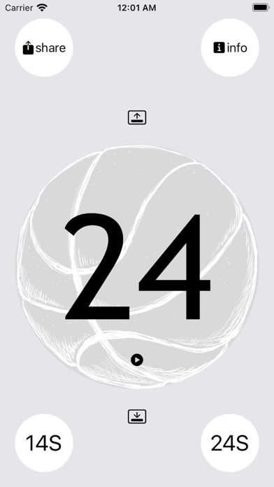 Screenshot #1 pour Basketball 24 seconds