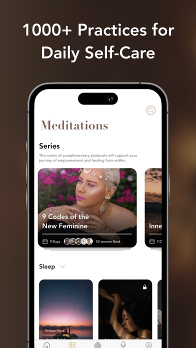 Screenshot 3 of Goddess・Women's Wellness Coach App