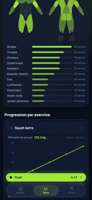 Menhir – Carnet de musculation screenshot 3