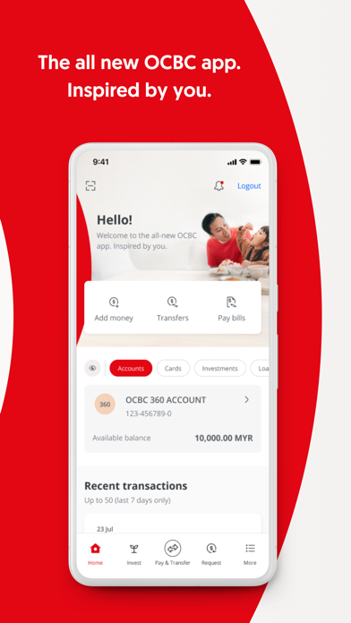 OCBC Malaysia Screenshot