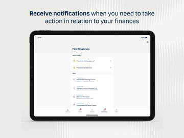 District Mobile - Danske Bank iPad screenshot