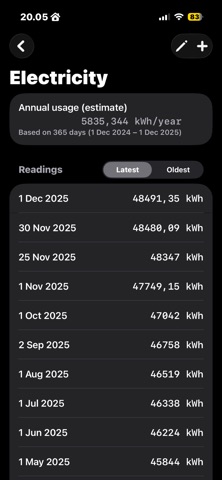 Metryx screenshot