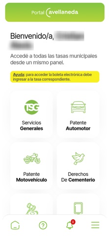 Portal Avellaneda screenshot