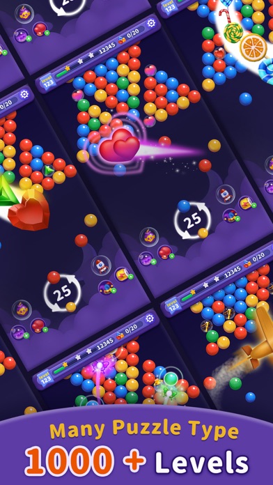 Castle legends bubble shooter Screenshot