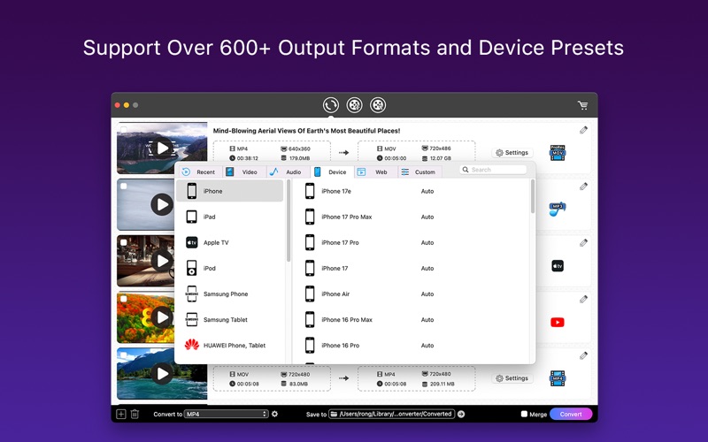 Screenshot #2 pour iFunia Video-Converter