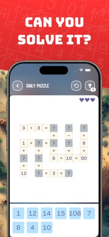Mindmaze: Math Puzzle Game iPhone screenshot