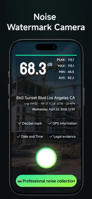 dB Decibel Meter - Noise Level screenshot 4