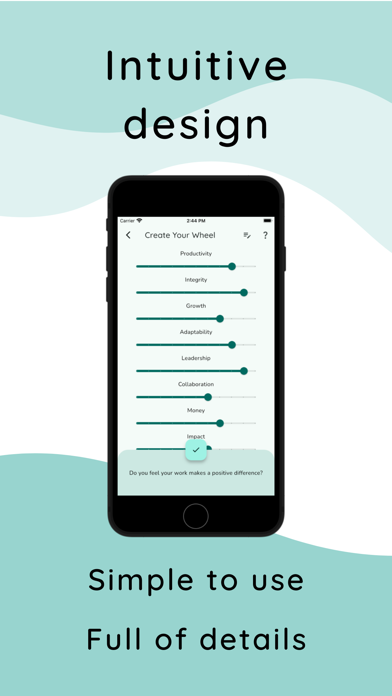 Wellness Wheel - Life Tracking Screenshot