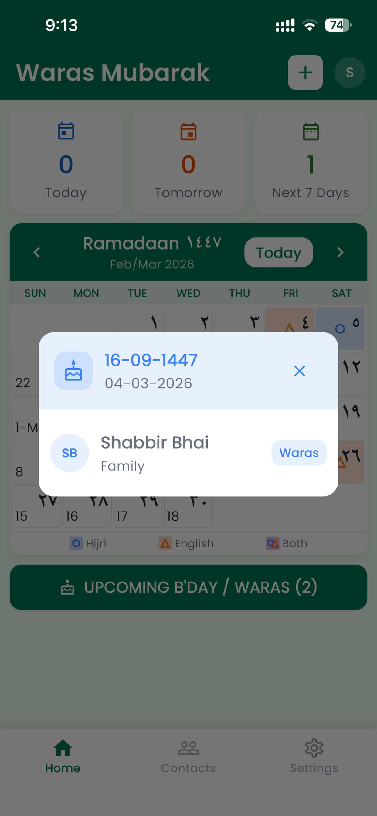 Waras Mubarak