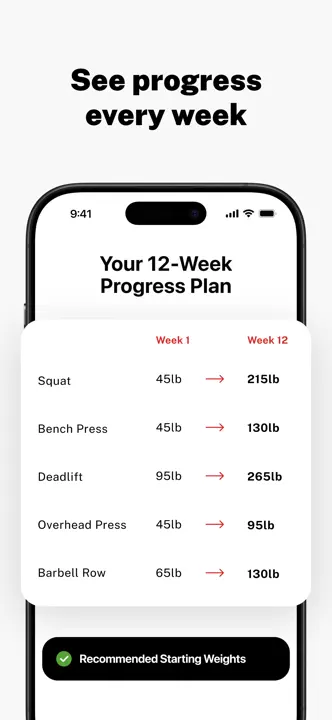 Stronglifts 5x5 Workout Plan: Screenshot 5 von 10