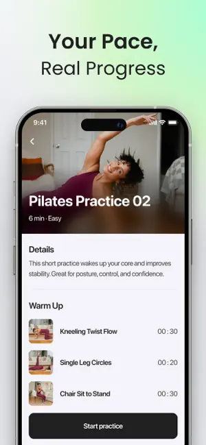 Yoga-Go: Workout & Exercises iPhone screenshot 3