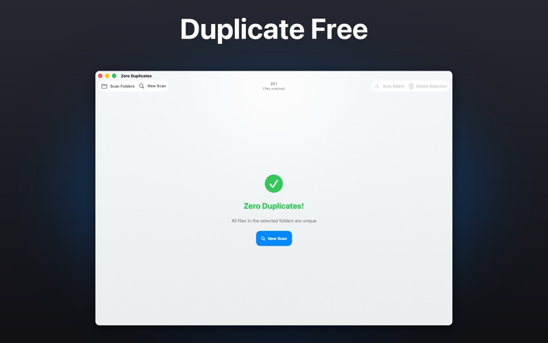 Zero Duplicates Screenshot 5 of 6