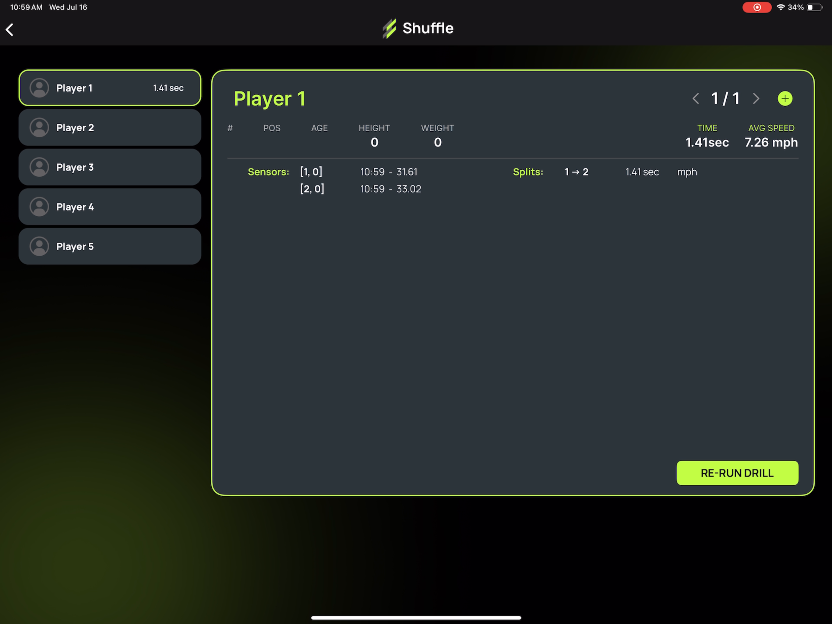 Sensifit screenshot 6