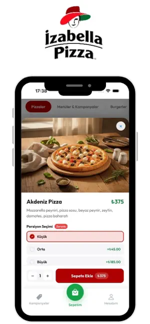 İzabella Pizza Babaeski screenshot 3