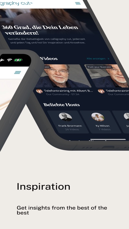 Applause - Calligraphy Cut