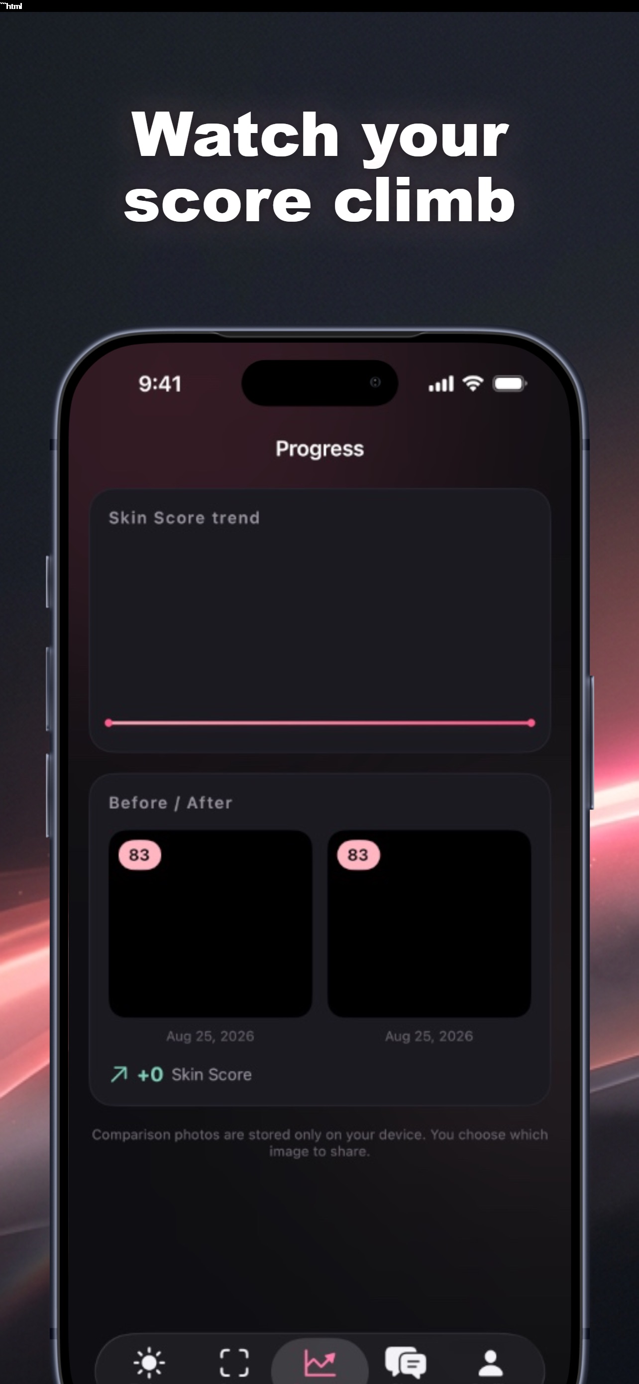 Screenshot 5 of Glowify: AI Skincare Coach