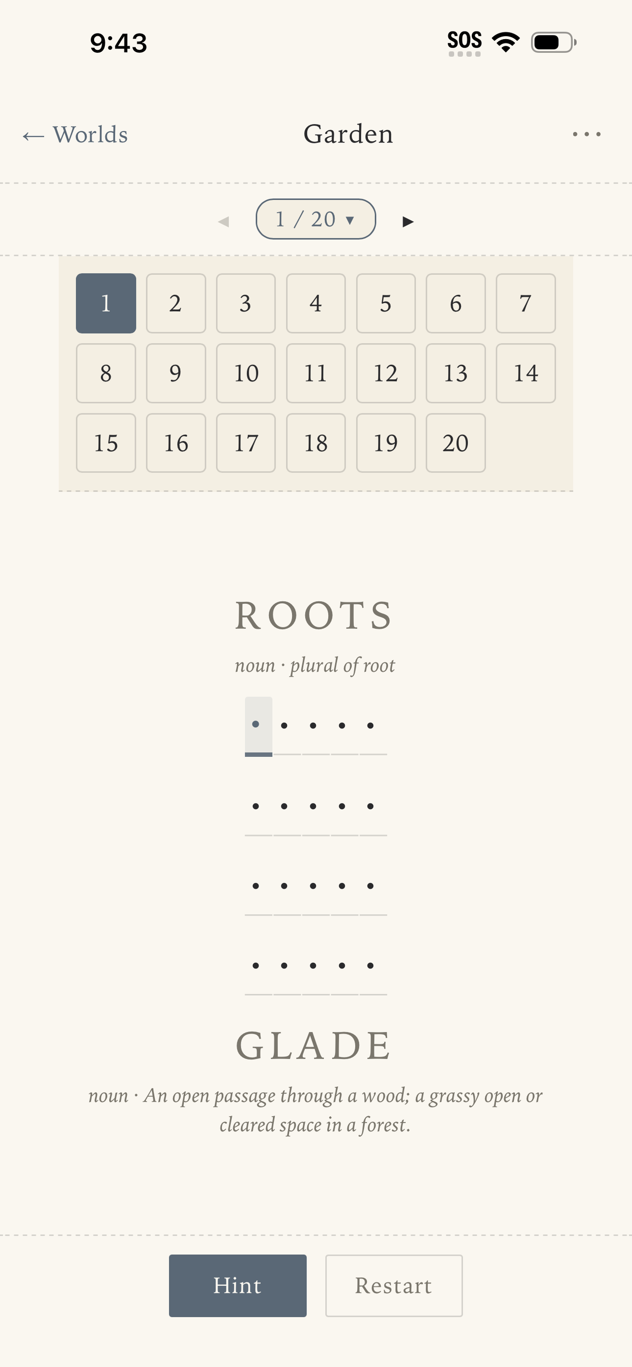 Doublet: Word Ladder screenshot 3