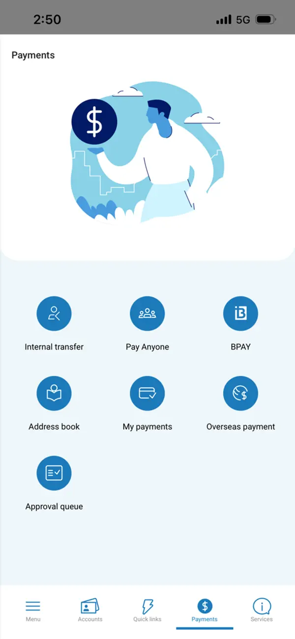 Screenshot #3 pour Bank of Sydney Mobile Banking