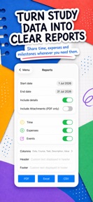 Student Study Time Tracker screenshot