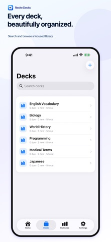 Recite Decks Screenshot 4 of 6