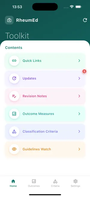 RheumEd screenshot 3