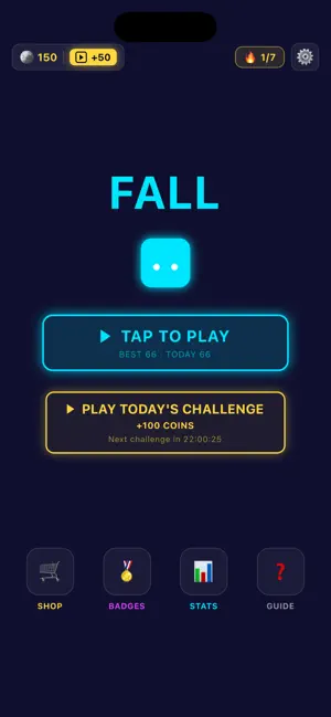 FALL - Endless Descender screenshot 1