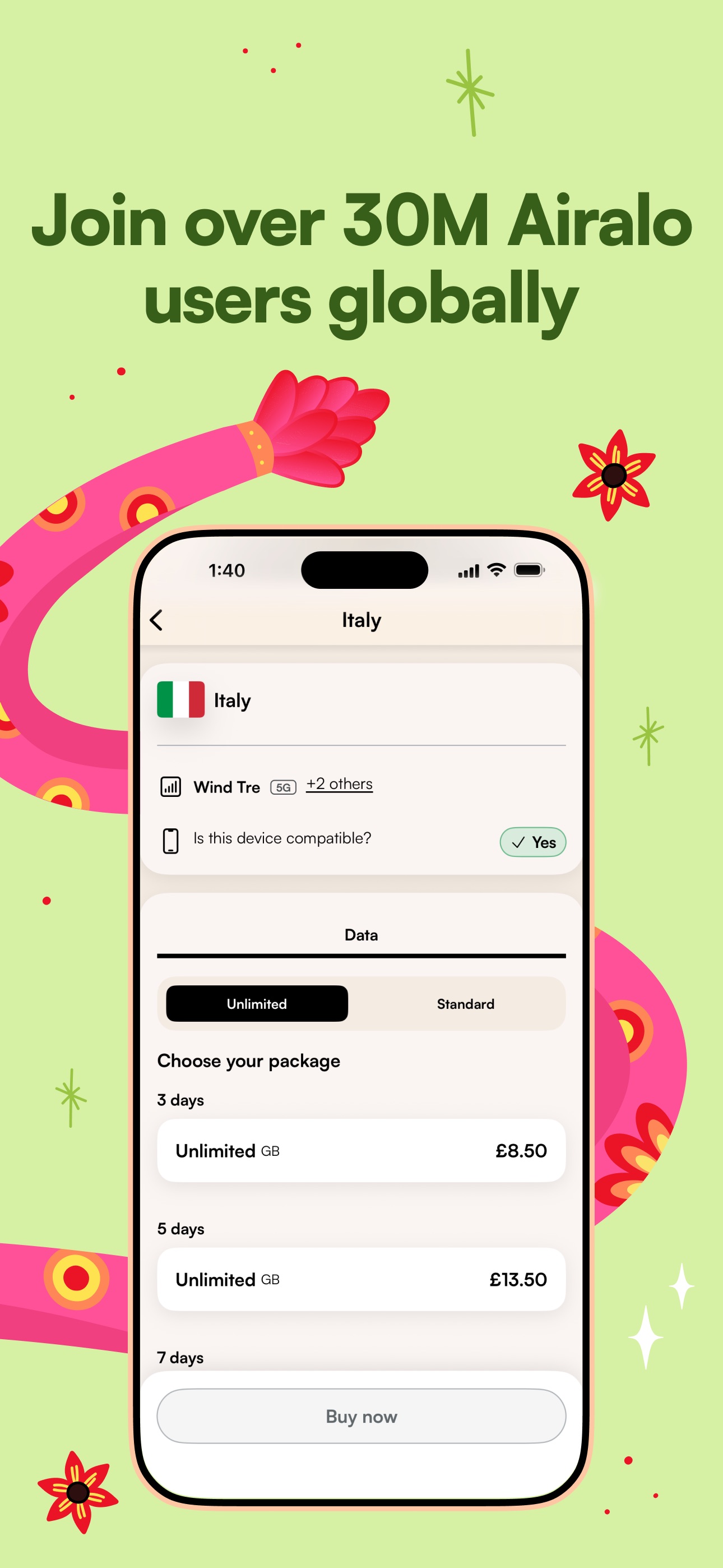 Screenshot 3 of Airalo: eSIM for travel & data
