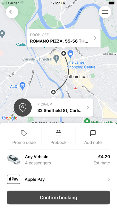 Radio Carlisle Taxis Screenshot