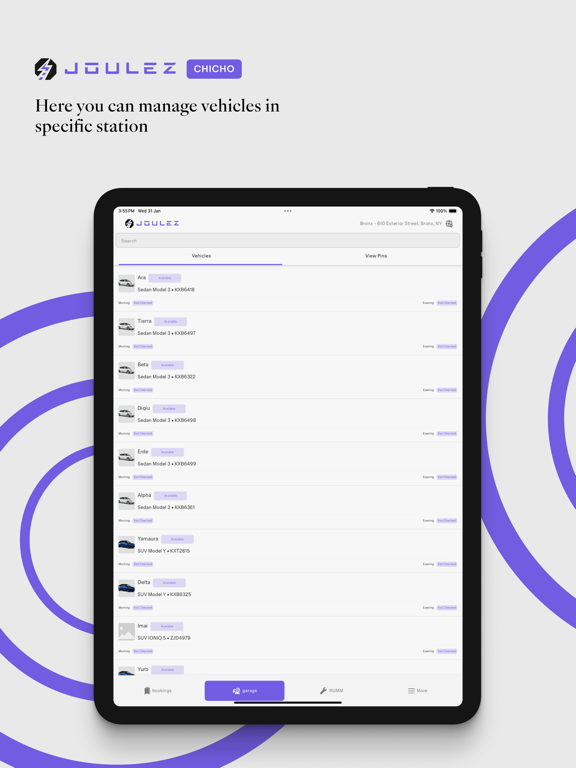 Joulez Lightning iPad screenshot 4 - Travel app