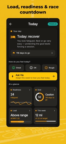 Runvia: AI Running Coach Screenshot 3 of 8