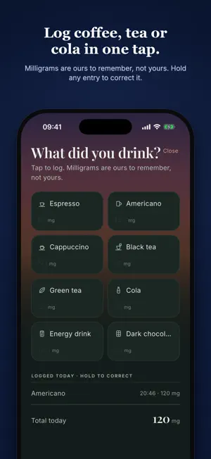 Sobrio: Quit Caffeine Ledger screenshot 4