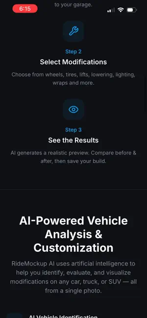 RideMockup AI: Car Customizer screenshot 1