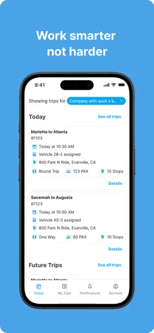 CharterUP for Drivers screenshot 2