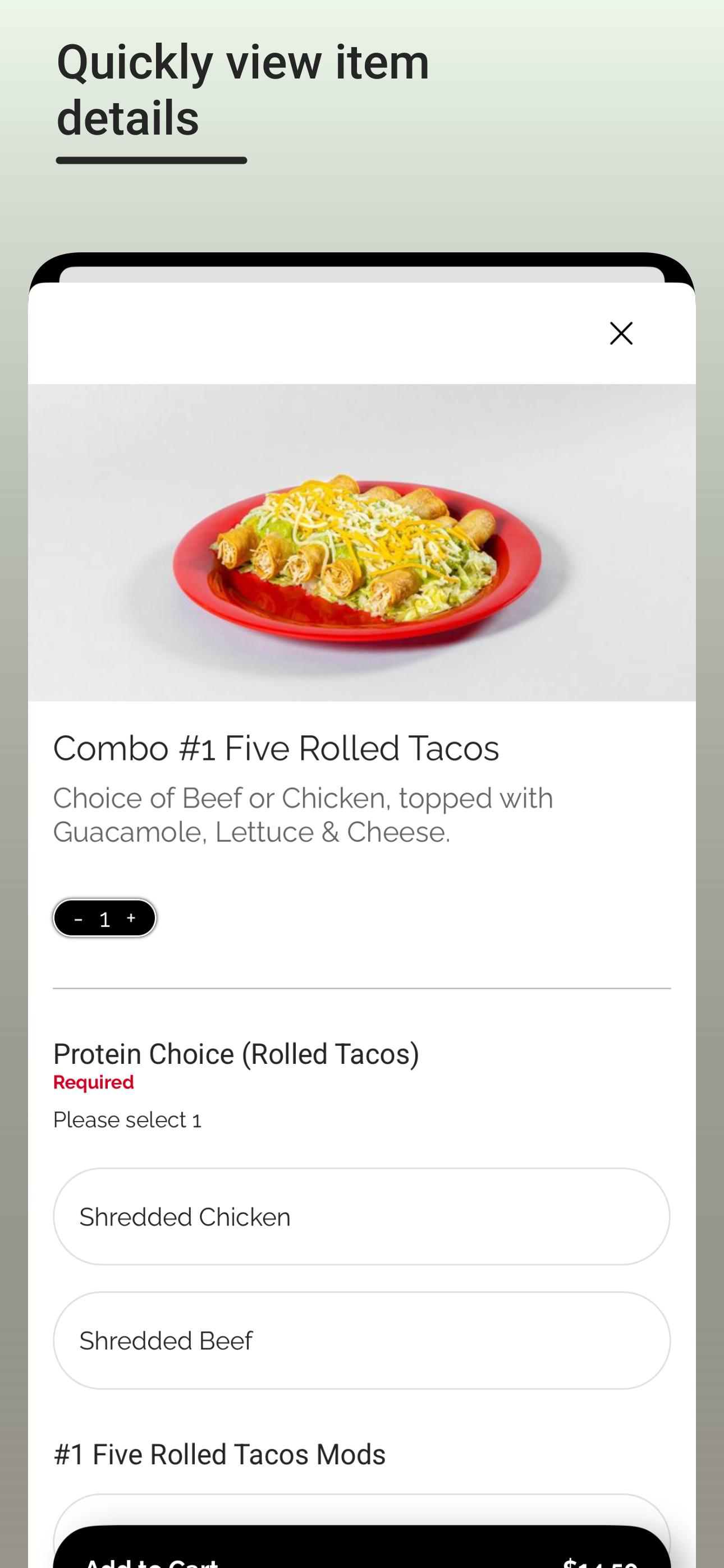 Victoricos Mexican Food screenshot 4