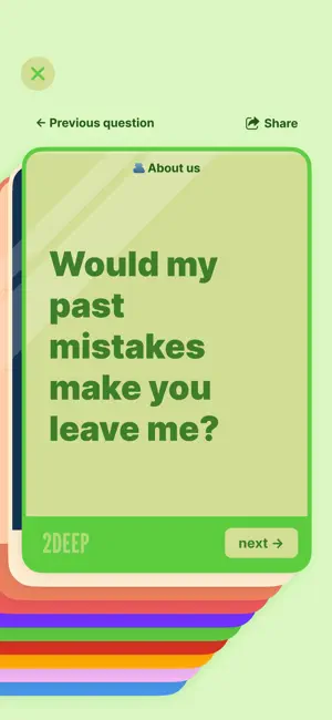 2Deep: Couple's Questions Card screenshot 4